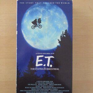 E. T. the Extra Terrestrial (VHS)